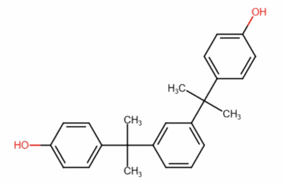 Structure of Bisphenol M